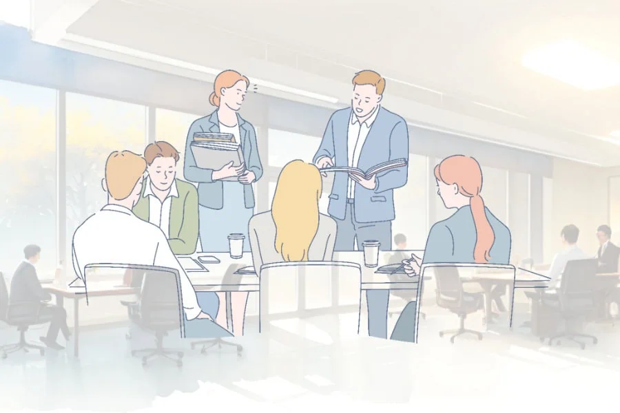 Korean Business Meeting