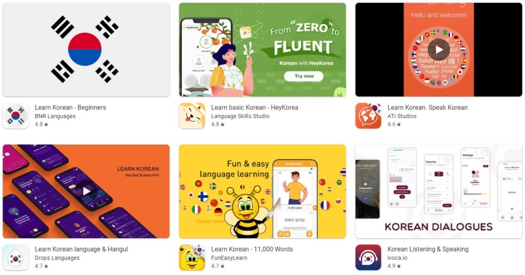 Interactive Korean Learning Apps for Beginners