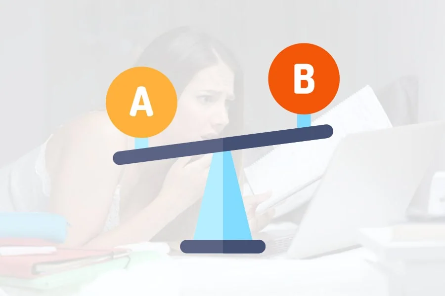 Why Korean is harder? A vs B Image