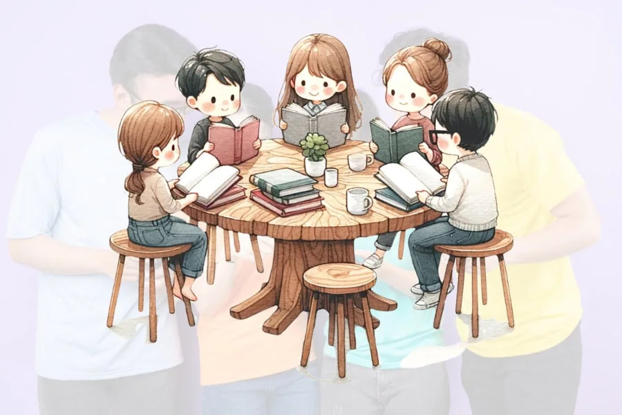 Make Korean friends characters Image