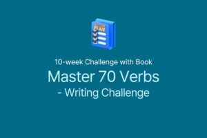 Master 70 Verbs - Writing Challenge - product