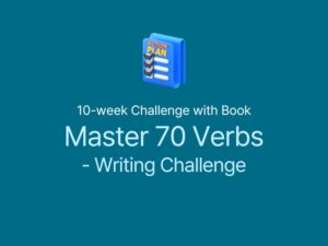 Master 70 Verbs - Writing Challenge - product