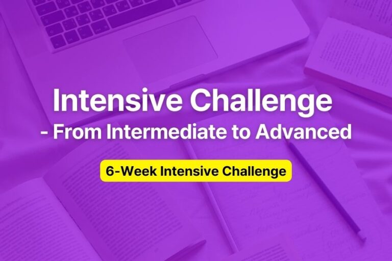 JAEM 6-week Intensive Challenge from intermediate to advanced image