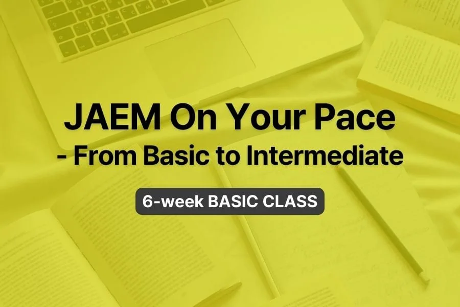 JAEM On Your Pace - From Basic to Intermediate - thumbnail image