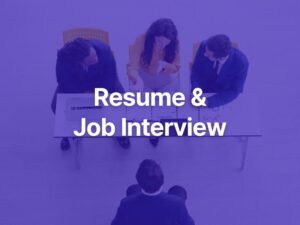 Resume & Job Interview challenge product image