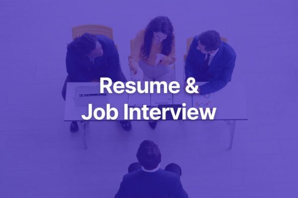 Resume & Job Interview challenge product image