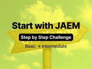 start with JAEM - step by step challenge - JAEM Korean challenge