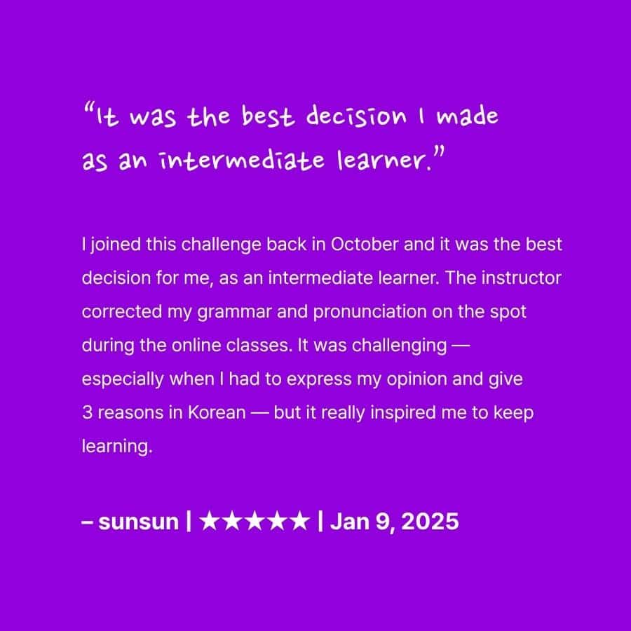 Intensive challenge Program 24 JAEM Intensive challenge review square image (4)